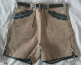 Lederhose aus Samtspalt Gr. 134 NEU B-Ware